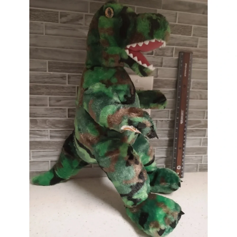 Build A Bear Workshop Green‎ Dinosaur Velociraptor Raptor TREX Plush